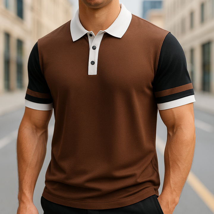Rigato - Knitted Silk Polo