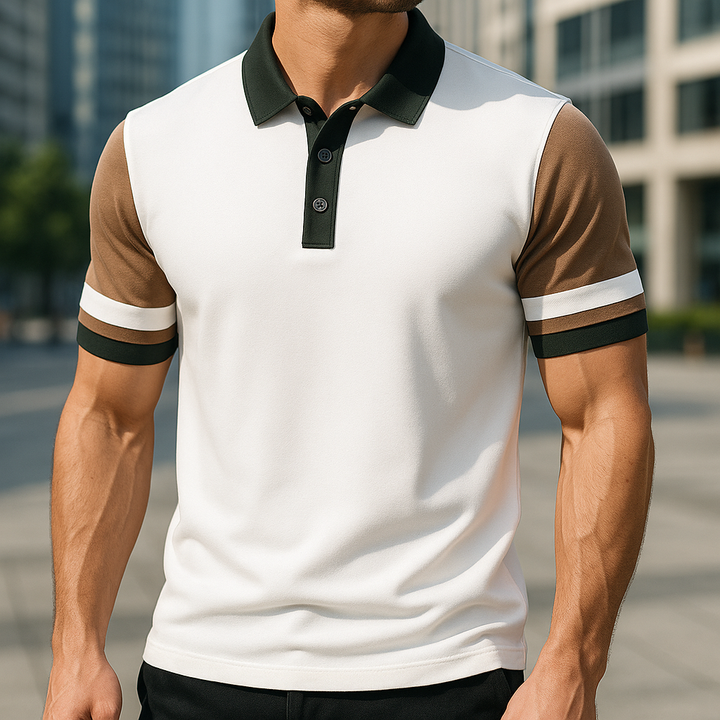 Rigato - Knitted Silk Polo
