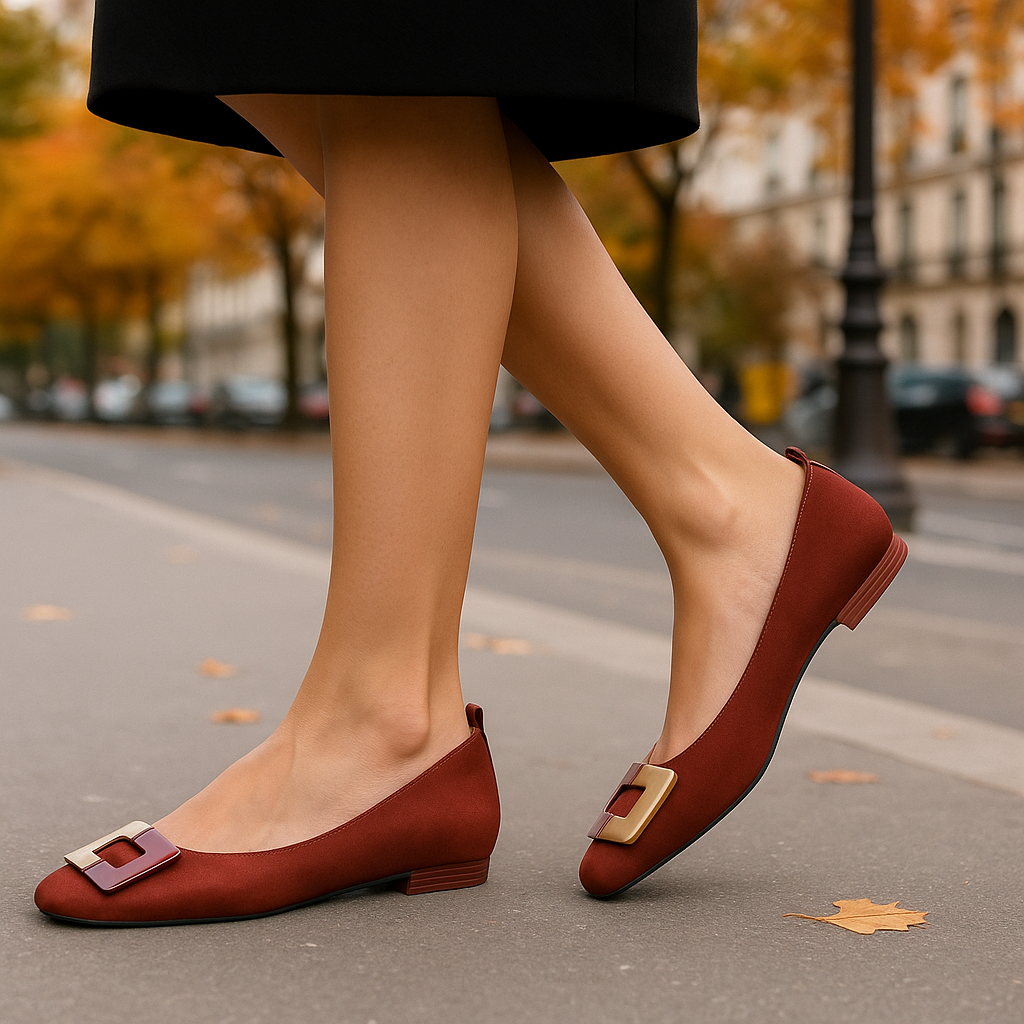 Aveline - Genuine Leather Flats