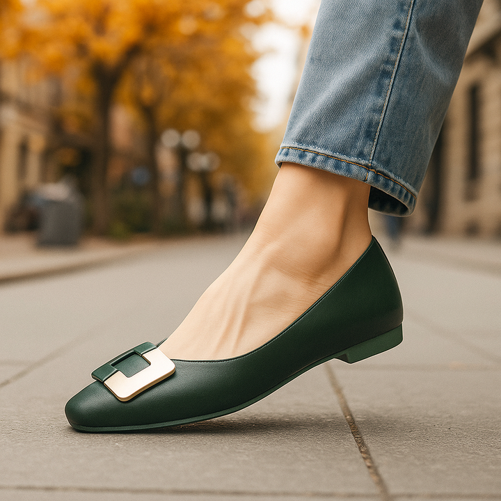 Aveline - Genuine Leather Flats