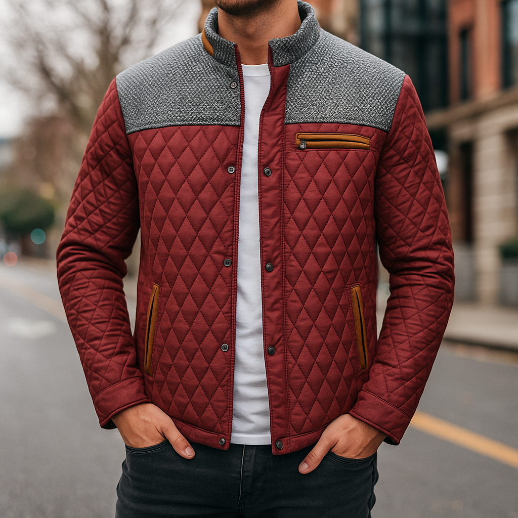 Alessano - Diamond Puffer Jacket