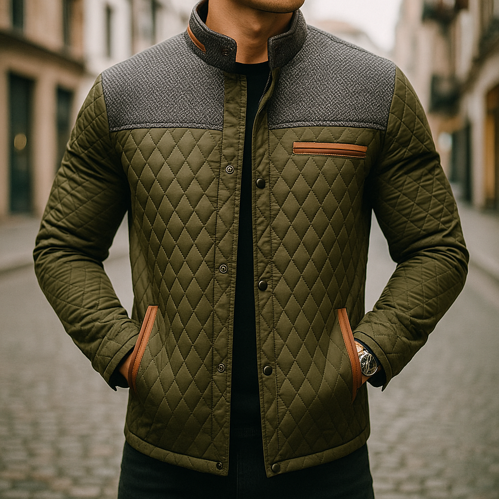 Alessano - Diamond Puffer Jacket