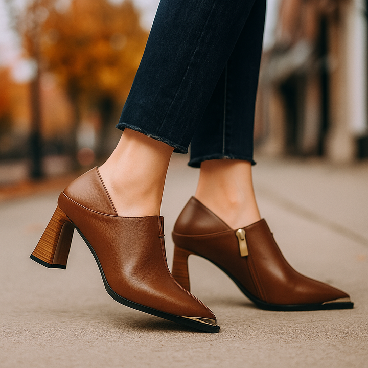 Carissi - Leather Heels