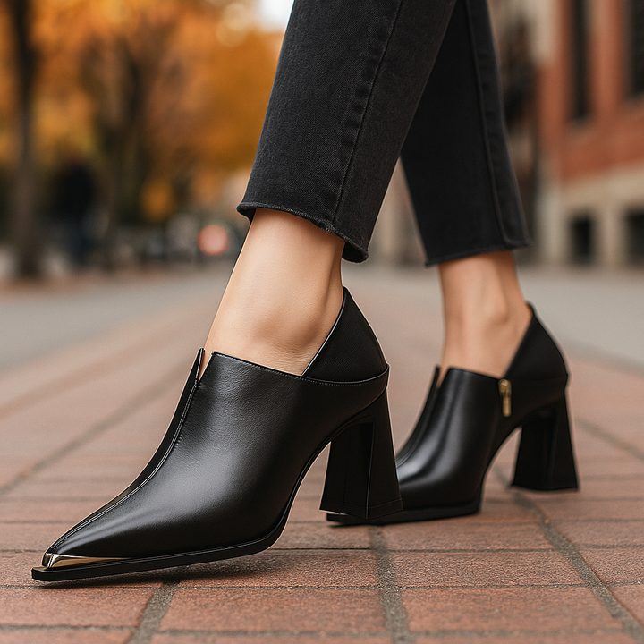 Carissi - Leather Heels