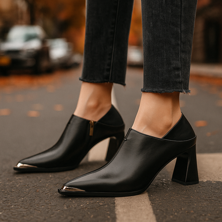 Carissi - Leather Heels