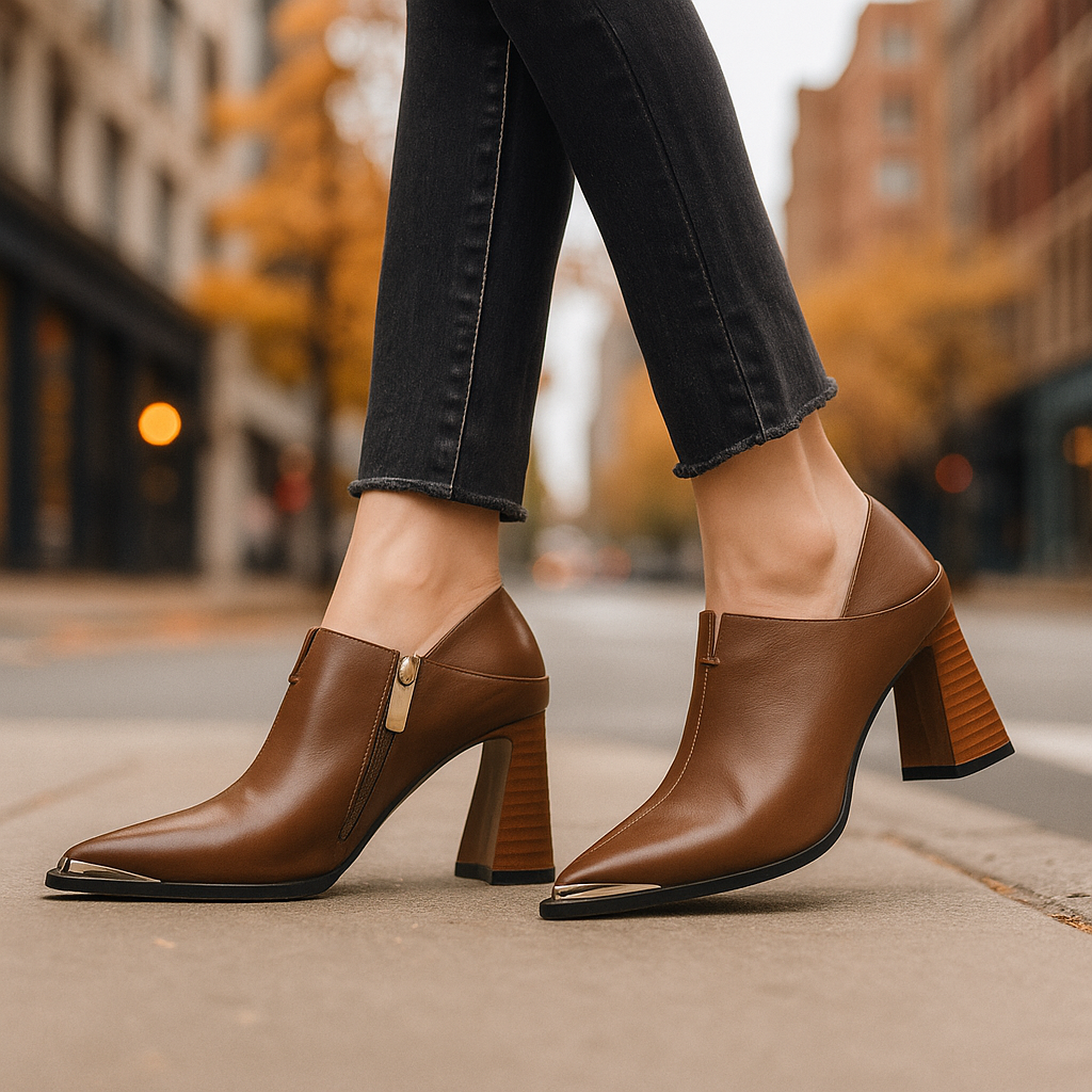 Carissi - Leather Heels