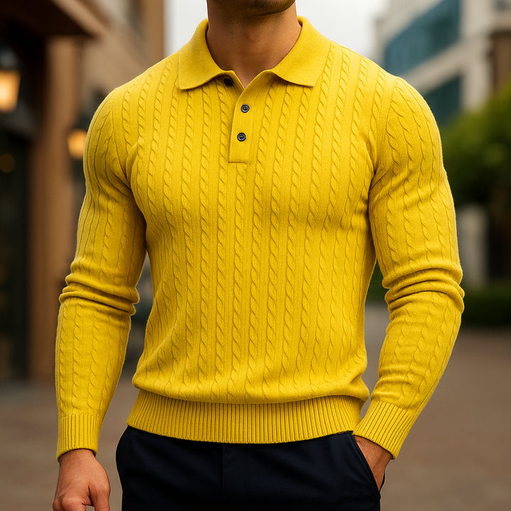 Varezzi - Knitted Wool Polo