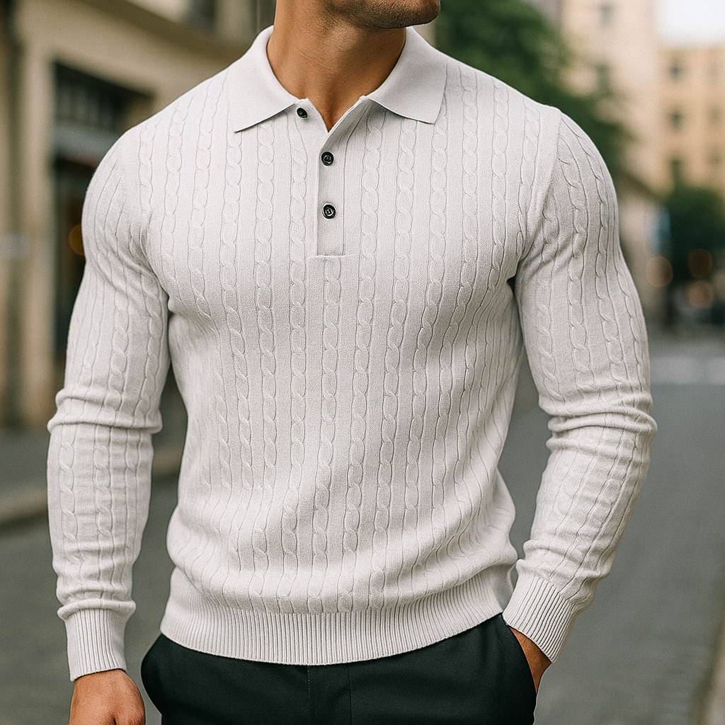 Varezzi - Knitted Wool Polo