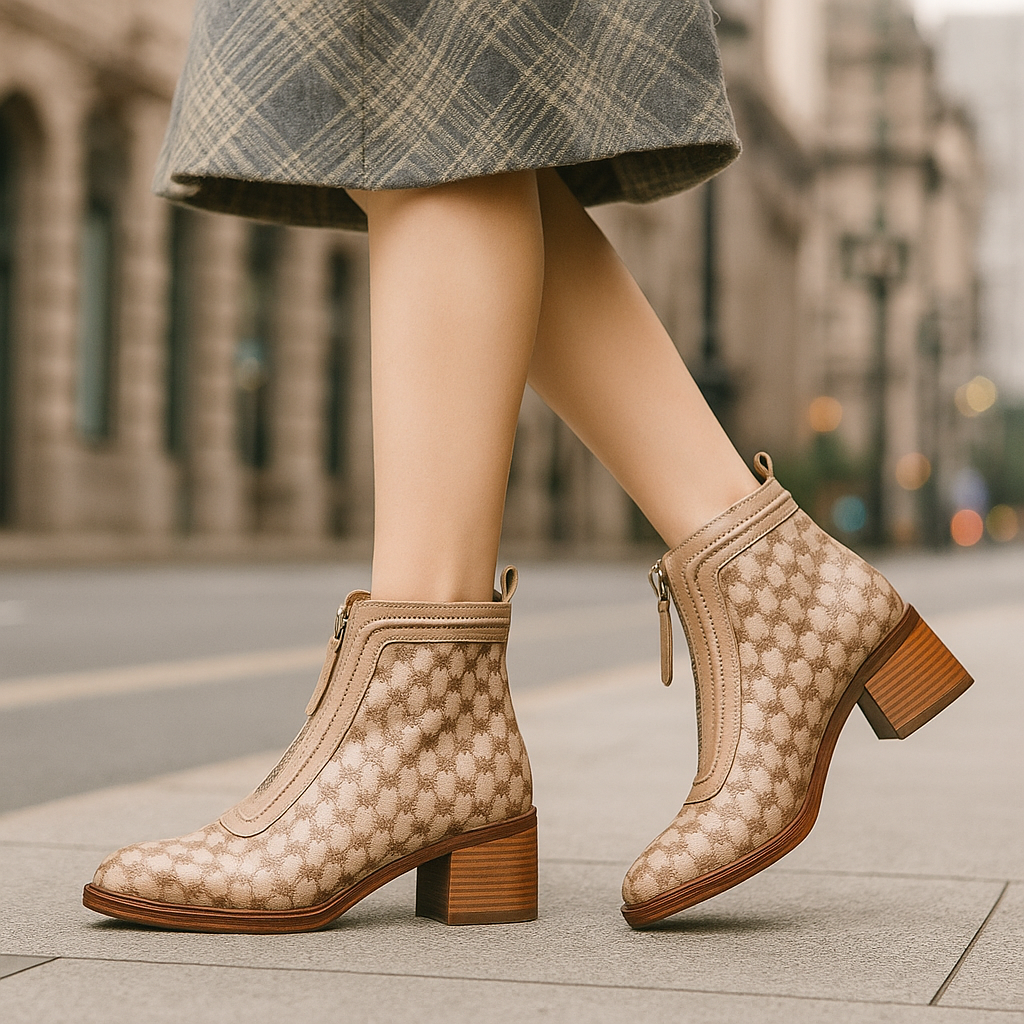 Ardella - Leather Heels