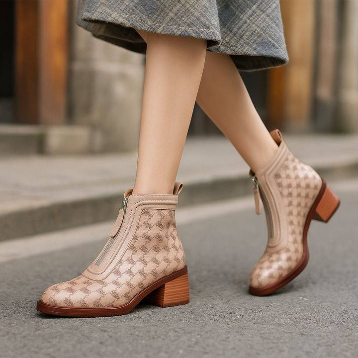 Ardella - Leather Heels