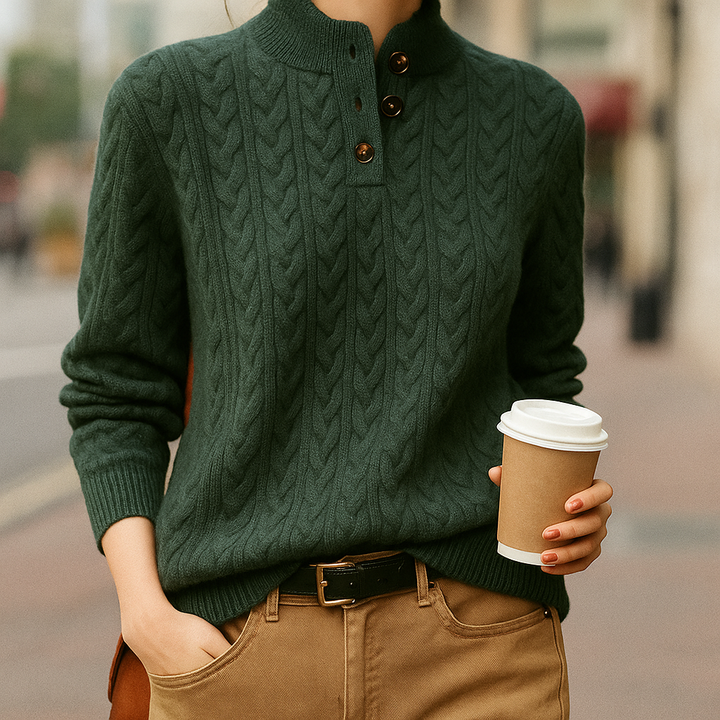 Sorvella - Knitted Collar Sweater