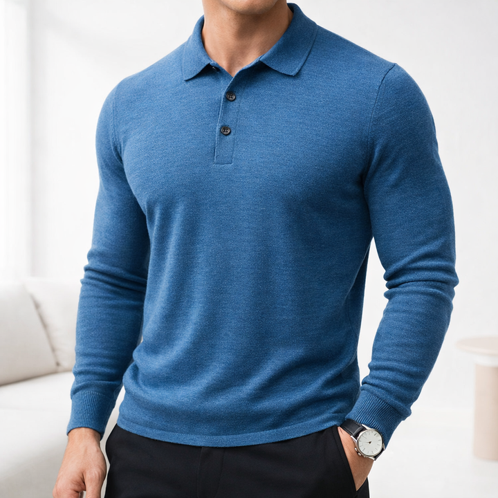Cavario - Merino Wool Polo