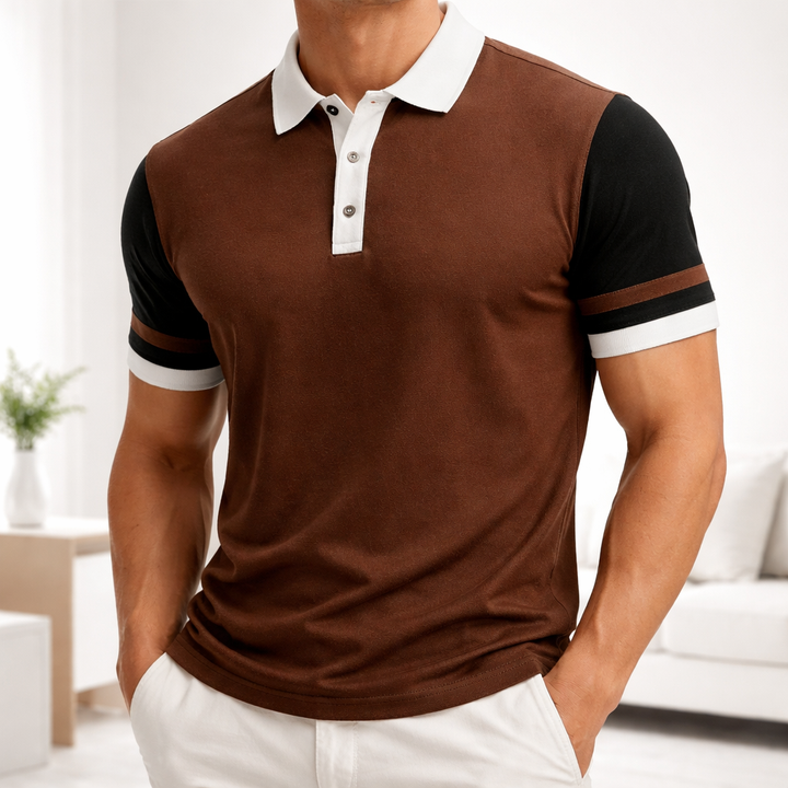 Rigato - Knitted Silk Polo