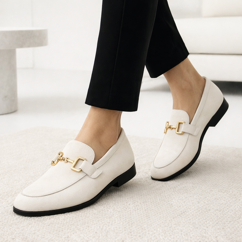 Savelli Suede Leather Loafers