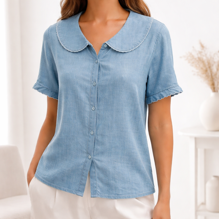 Brisella - Linen Blouse