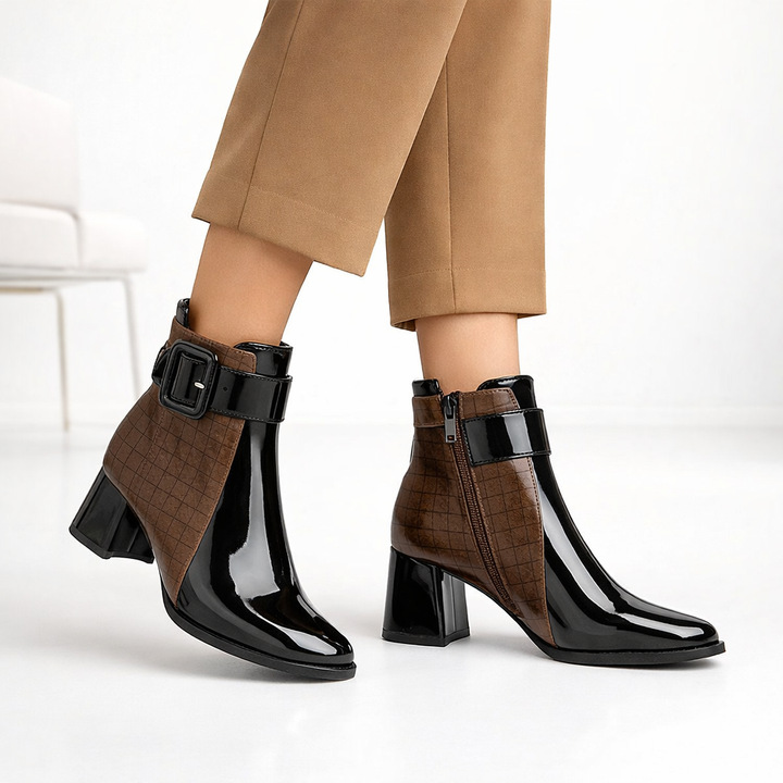 Savora - Leather Ankle Boots