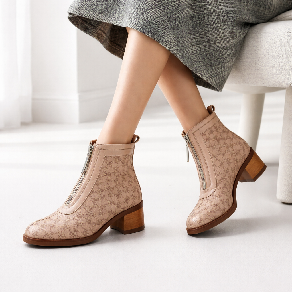Ardella - Leather Heels