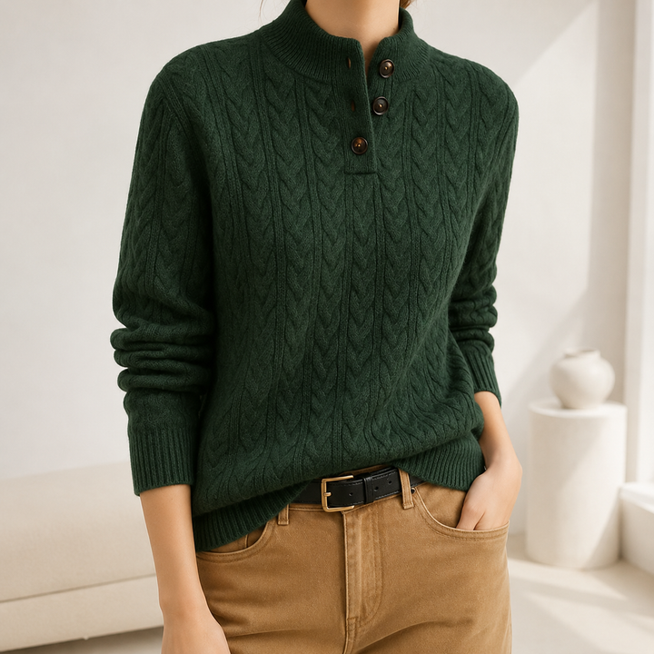 Sorvella - Knitted Collar Sweater