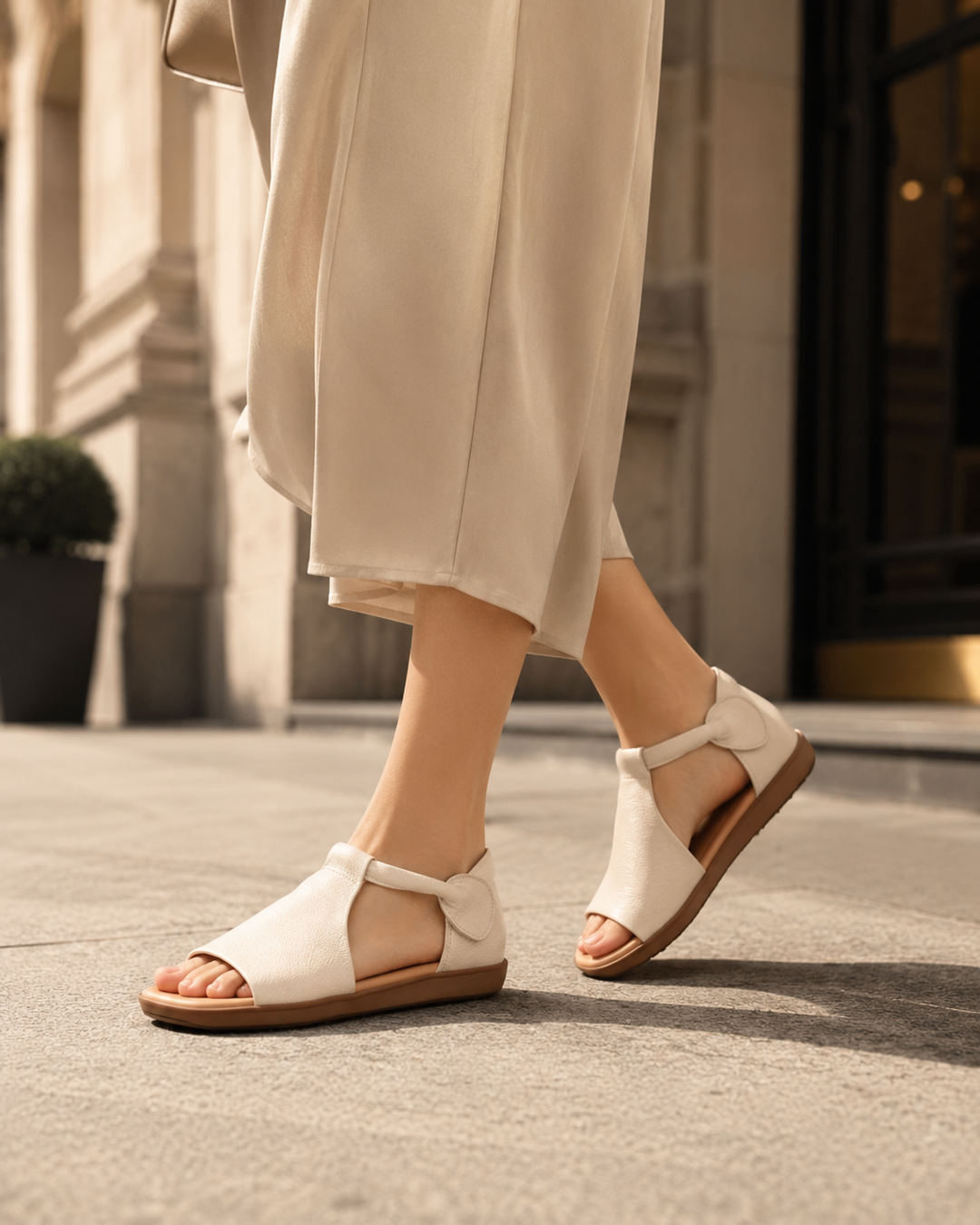 Sorella - Leather Flats