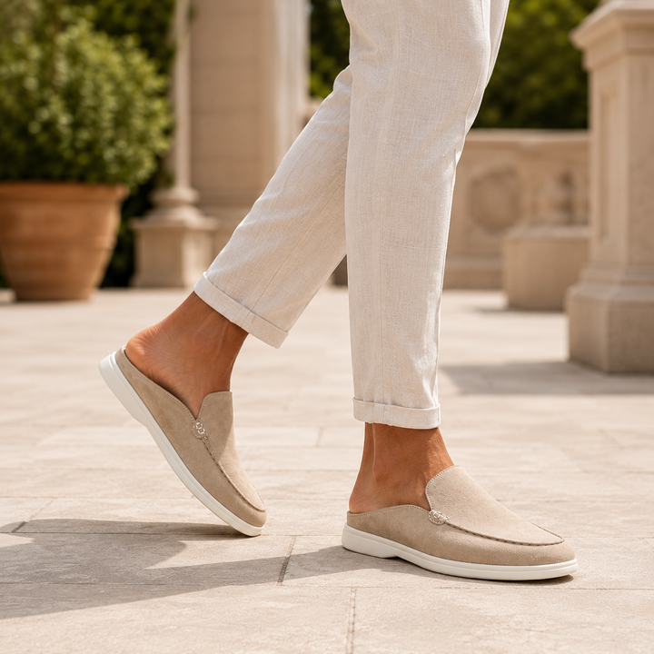 Sorrento - Suede Leather Mules