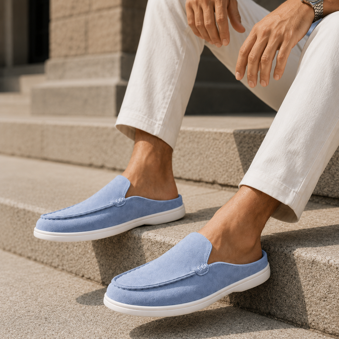 Sorrento - Suede Leather Mules