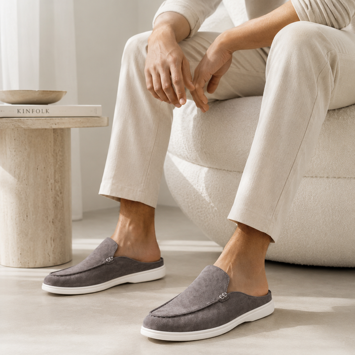Sorrento - Suede Leather Mules