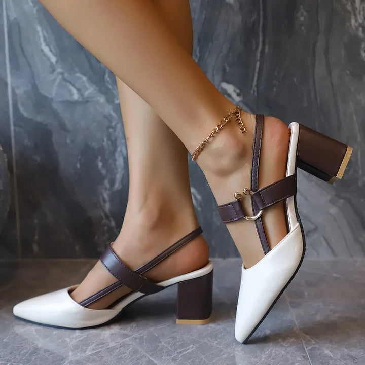 Doretta - Leather Heels