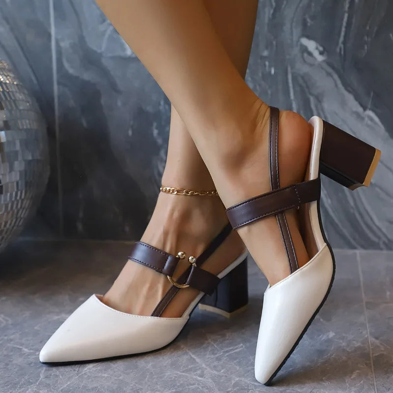 Doretta - Leather Heels